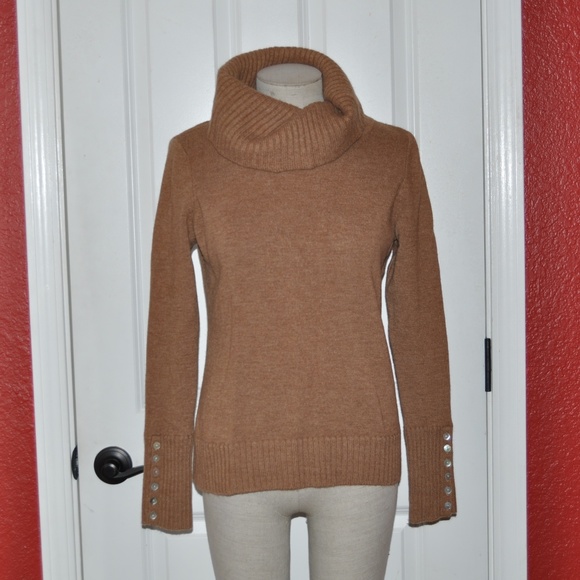 TWEEDS Italian Merino Wool Turtleneck Sweater [D5] - Picture 2 of 7